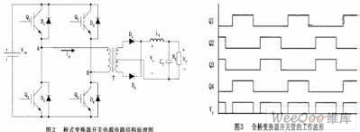 大功率电镀高频开关电源的设计分析(图2)